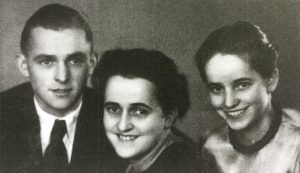 Willi Graf mit Schwestern 1938, Foto: BayHStA NL Graf Willi Nr. 129
